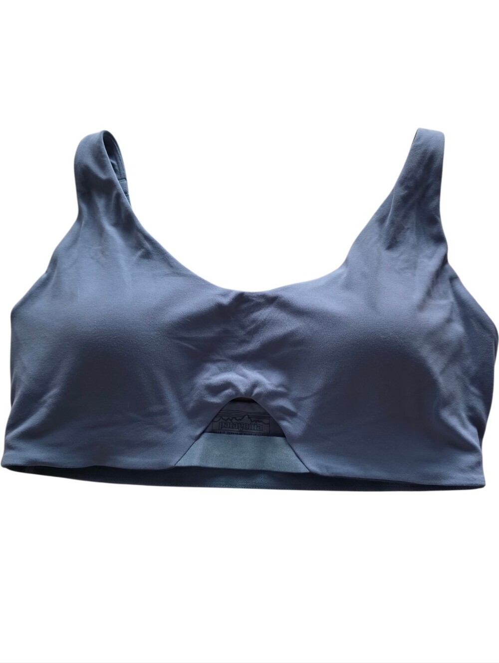 Patagonia Blue Maipo Low Impact Adjustable Bra Size Large NWT